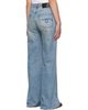 R13 R13 Blue Straight Jeans - 3