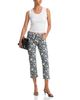 R13 R13 Boy Cropped Straight Jeans in Dark Blue Floral - 2