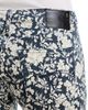 R13 R13 Boy Cropped Straight Jeans in Dark Blue Floral - 5