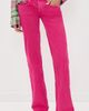R13 R13 Boy Flare Jeans Fuchsia Stretch - 2
