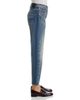 R13 R13 Boyfriend High Rise Ankle Jeans in Bowery Indigo - 3