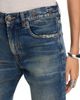 R13 R13 Boyfriend High Rise Ankle Jeans in Bowery Indigo - 4