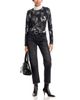 R13 R13 Boyfriend High Rise Straight Jeans in Brixton Black - 2