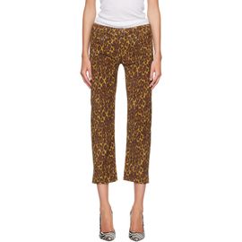 R13 R13 Brown Boy Straight Jeans