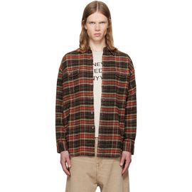 R13 R13 Brown Boyfriend Shirt