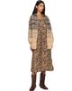 R13 R13 Brown Relaxed Strappy Midi Dress - 4