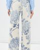 R13 R13 Carpenter Pants Washed Blue Floral - 3