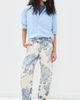 R13 R13 Carpenter Pants Washed Blue Floral - 5