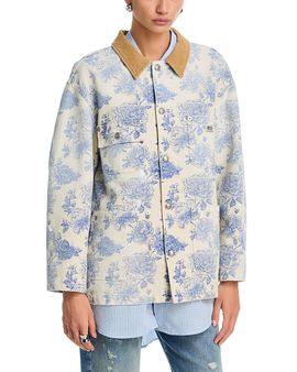 R13 R13 Chore Cotton Canvas Jacket