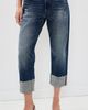 R13 R13 Cuffed X-Bf Jeans Caslon Selvedge Blue - 2