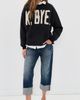 R13 R13 Cuffed X-Bf Jeans Caslon Selvedge Blue - 5