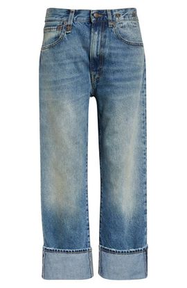R13 R13 Cuffed X-Boyfriend Jeans