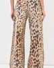 R13 R13 D'arcy Flare Carpenter Pants Vintage Orange Leopard - 3