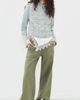 R13 R13 Darcy Flare Utility Pants Olive Green - 5