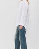 R13 R13 Drop Neck Oxford Shirt White XS - 4
