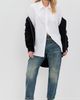 R13 R13 Drop Neck Oxford Shirt White XS - 5