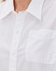R13 R13 Drop Neck Oxford Shirt White XS - 6