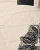 R13 R13 Ex-Boyfriend Shorts Ecru Bandana Applique - 6
