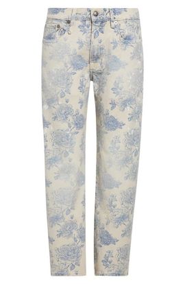 R13 R13 Floral Boyfriend Jeans