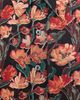 R13 R13 Gathered Yoke Bubble Shirt Multi Floral On Black - 6