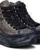 R13 R13 Gray & Black Kurt High Top Sneakers - 4