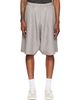 R13 R13 Gray Jumbo Tailored Shorts - 1