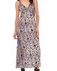 R13 R13 Grunge Slip Dress Purple Floral - 1