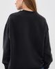 R13 R13 K Bye Oversized Cut Off Crewneck Black - 3