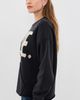 R13 R13 K Bye Oversized Cut Off Crewneck Black - 4