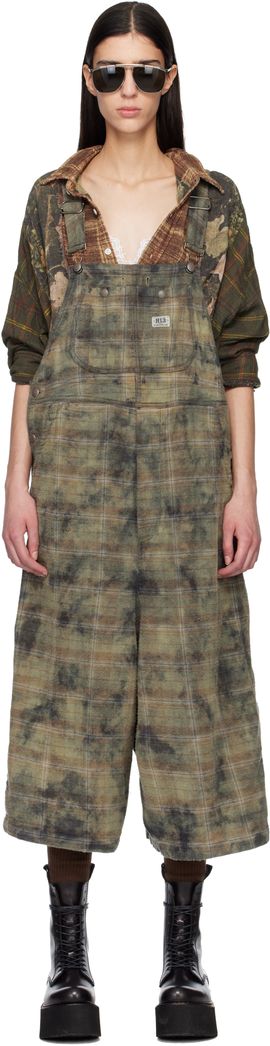 R13 R13 Khaki Jumbo Overalls