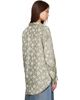 R13 R13 Khaki Pintuck Drop Neck Shirt - 3
