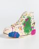 R13 R13 Kurt High Top Sneakers Off White Paint Splatter - 2