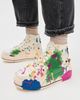 R13 R13 Kurt High Top Sneakers Off White Paint Splatter - 3