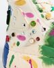 R13 R13 Kurt High Top Sneakers Off White Paint Splatter - 6