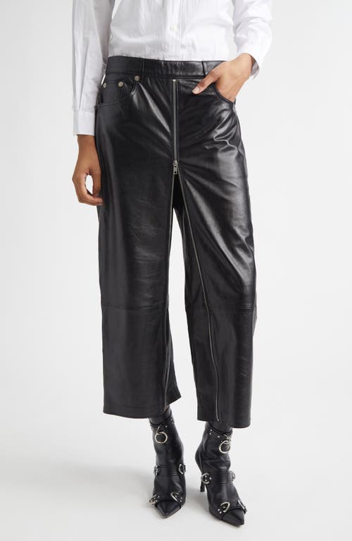 R13 R13 Leather Skirt Pants
