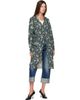 R13 R13 Navy Printed Long Cardigan - 4