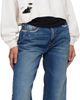 R13 R13 Off-White 'Baby Girl' Cropped Crewneck Sweatshirt - 4