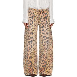 R13 R13 Orange D'Arcy Flare Carpenter Jeans