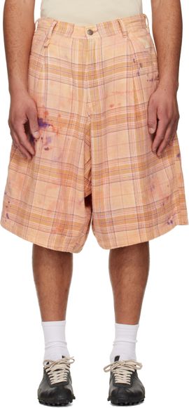 R13 R13 Orange Jesse Carpenter Shorts
