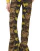 R13 R13 Overflow Boy Corduroy Flare Pants Brown Green Snake Stretch - 1