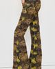 R13 R13 Overflow Boy Corduroy Flare Pants Brown Green Snake Stretch - 5