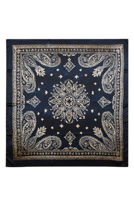 R13 R13 Oversize Silk Bandana Scarf