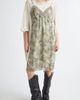 R13 R13 Oversize T-Shirt Dress with Slipdress Appliqué - 1