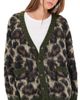 R13 R13 Oversized Cardigan Brown Leopard Mohair - 1