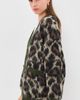 R13 R13 Oversized Cardigan Brown Leopard Mohair - 4
