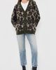 R13 R13 Oversized Cardigan Brown Leopard Mohair - 5