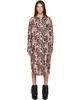 R13 R13 Pink Jumbo Shirt Midi Dress - 1
