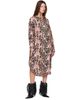 R13 R13 Pink Jumbo Shirt Midi Dress - 4