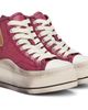 R13 R13 Pink Kurt High Top Sneakers - 4