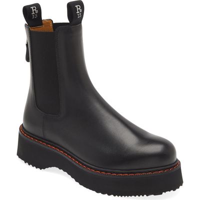 R13 R13 Platform Chelsea Boot